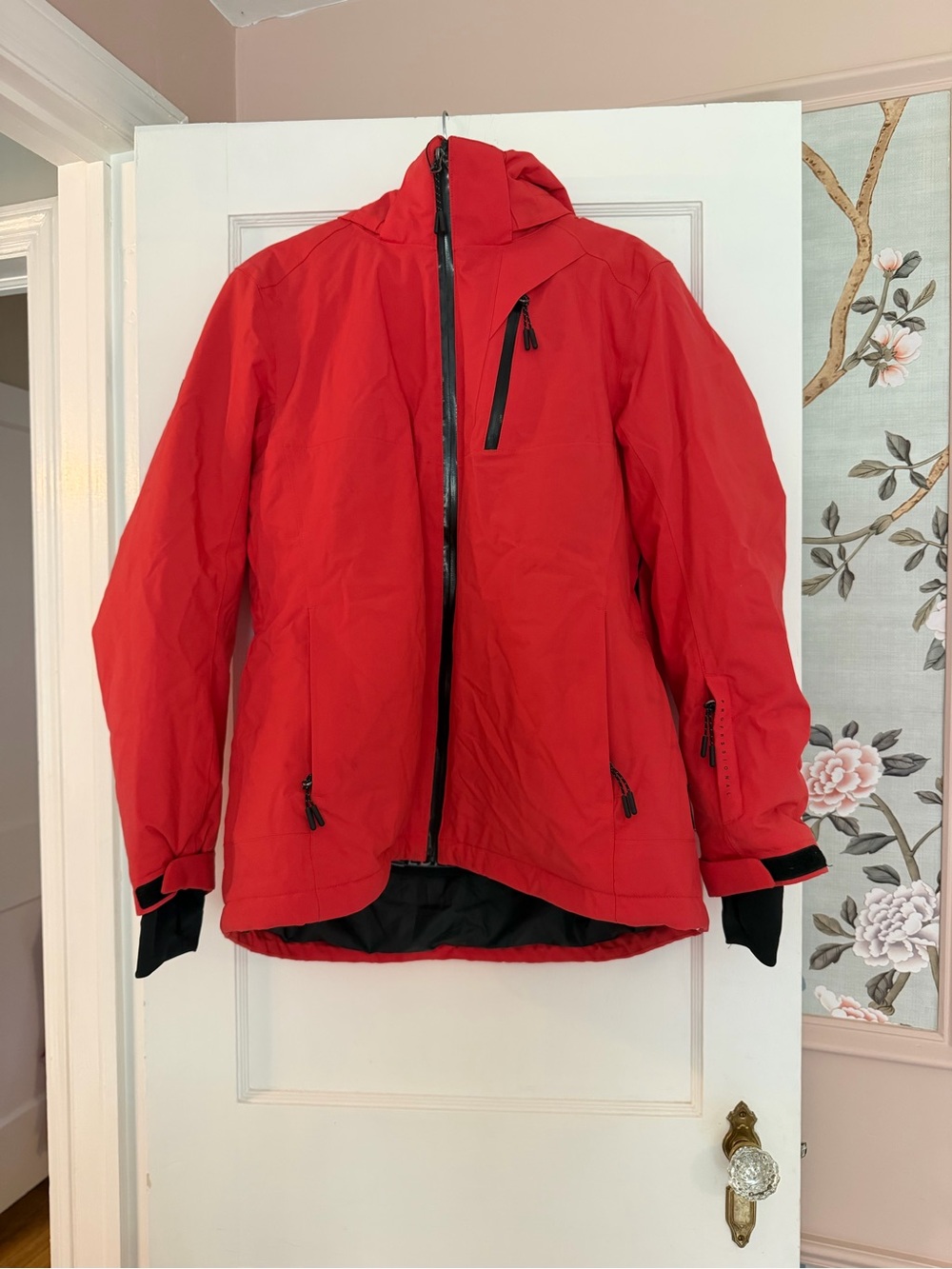 Women's Red Ski Jacket- Snow Edition (C&A Brand)